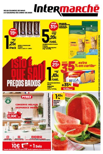 Mini Folheto Semanal de 28 de Maio a 3 de Junho