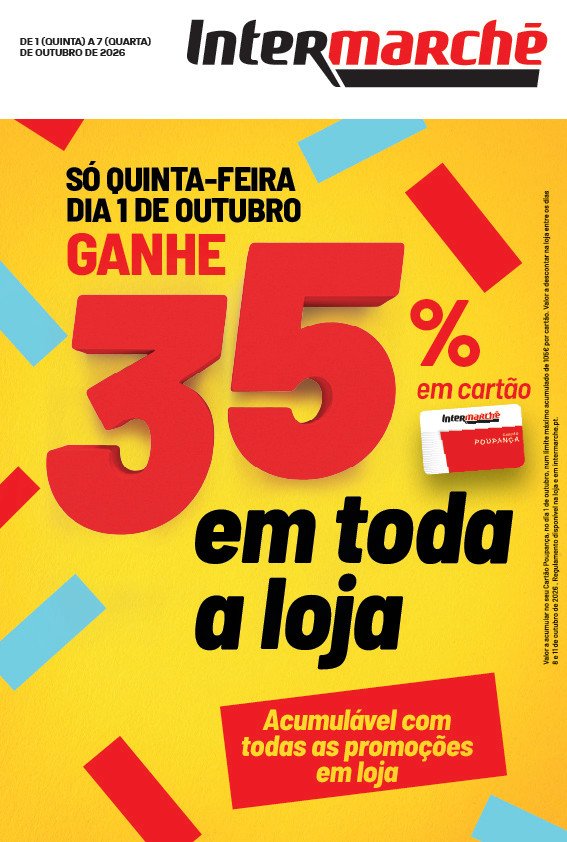 Mini Folheto Semanal de 1 a 7 de Outubro