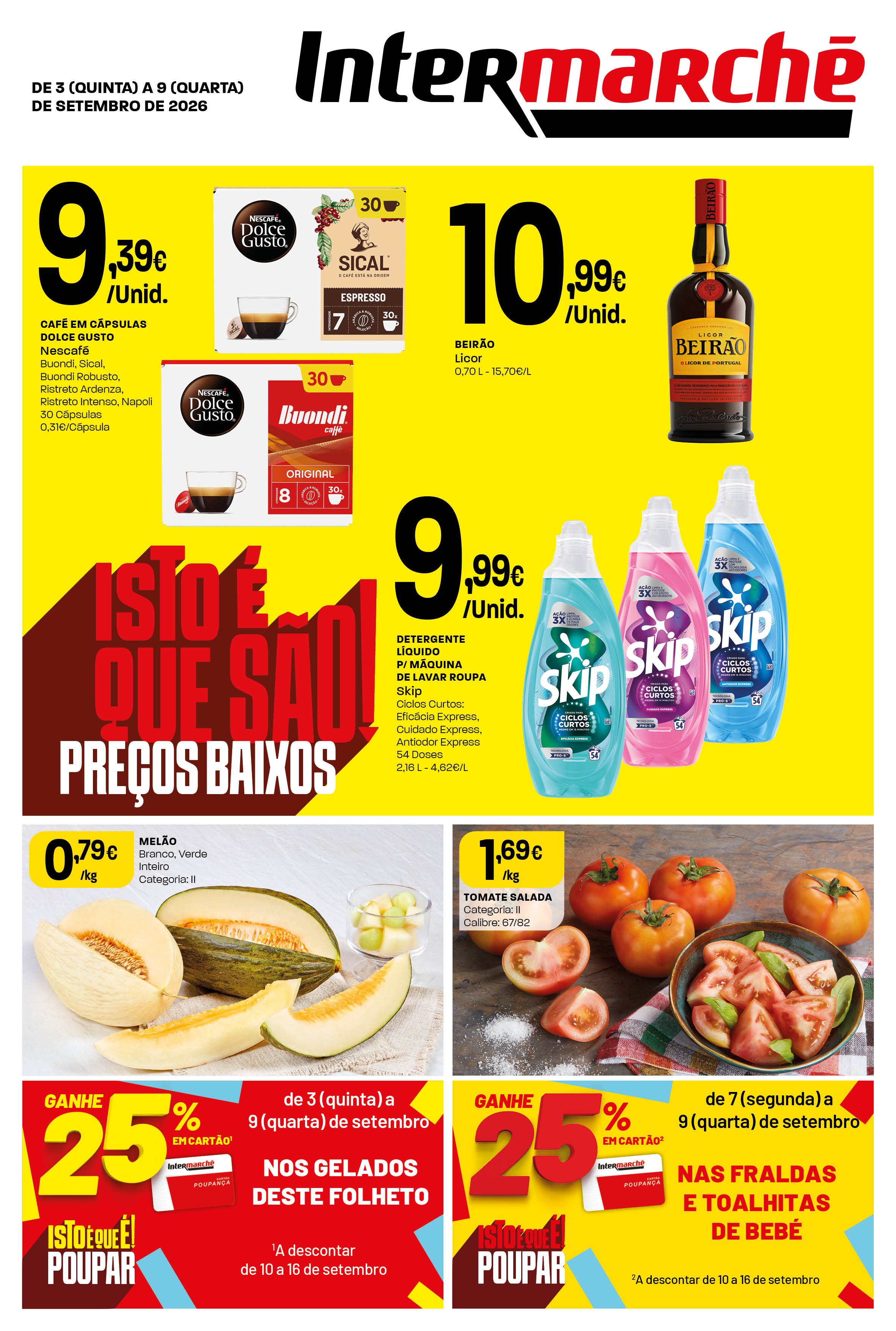 Mini Folheto Semanal de 3 a 9 de Setembro